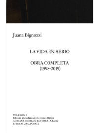 LA VIDA EN SERIO Juana Bignozzi
