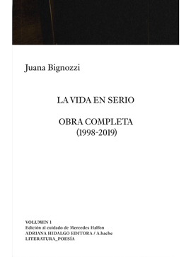 LA VIDA EN SERIO Juana Bignozzi