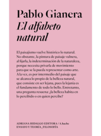 EL ALFABETO NATURAL Pablo Gianera