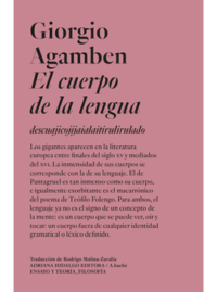 EL CUERPO DE LA LENGUA Giorgio Agamben